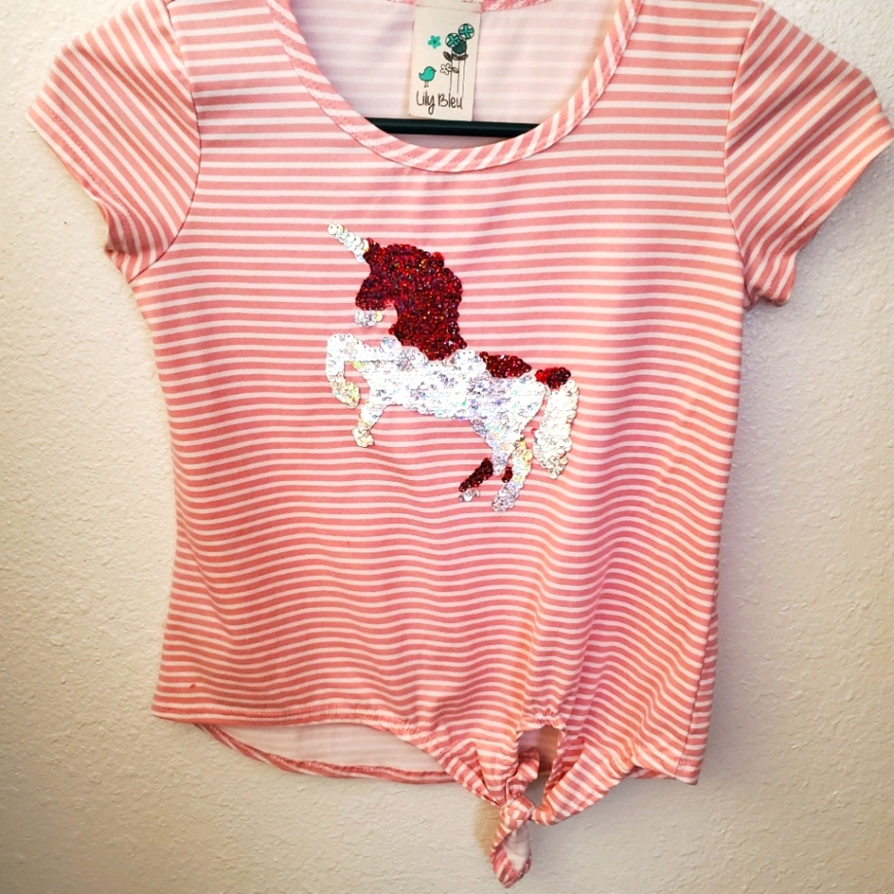 Lily bean tie waist t-shirt